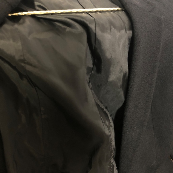 Genny Made In Italy Black Blazer Jacket Sz 40 EUC - Picture 8 of 8